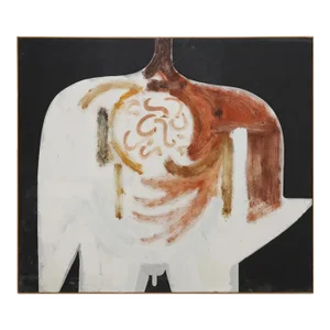 20th Century Abstract Male Figure Painting by George d'Amato