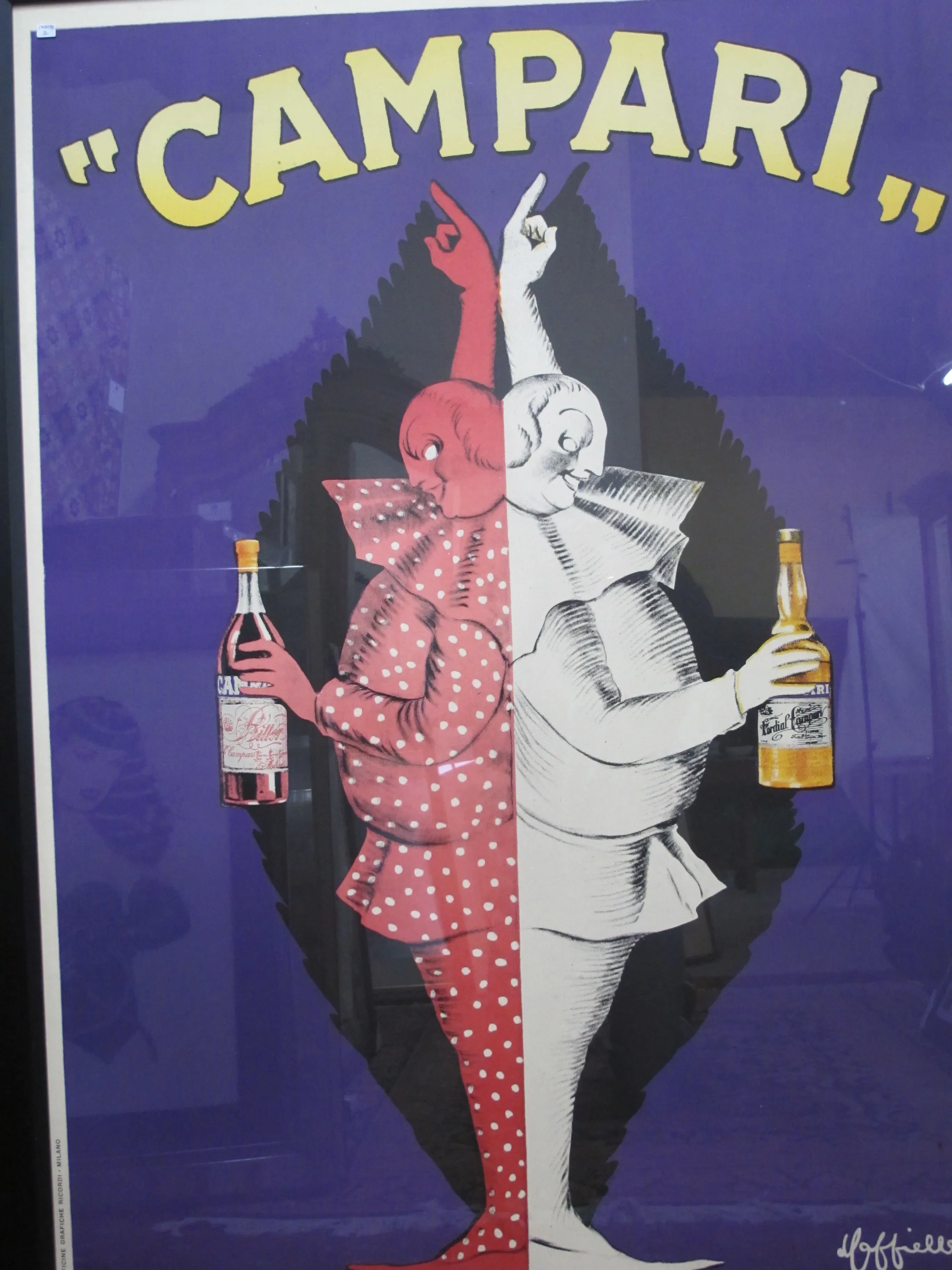Italian Vintage Leonetto Cappiello Bitter Campari Cordial