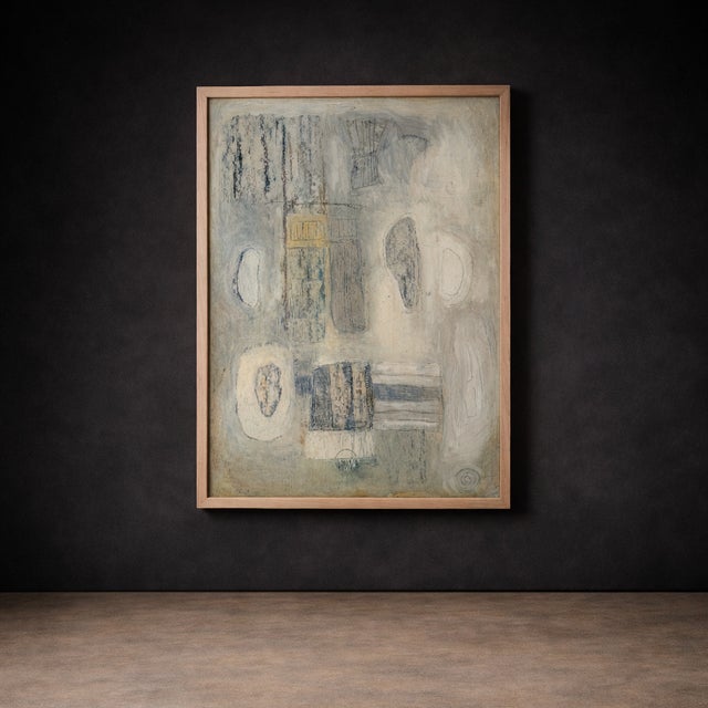Abstract Oil on Paper, Confusion, Susan Block, New York, 2020 For Sale - Image 3 of 3
