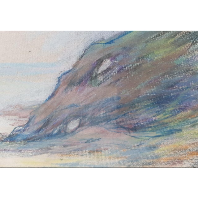 Early 20th Century Schuffenecker - Seaside - Pastel on Paper - 1900 For Sale - Image 5 of 15