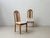 Wood Vintage Dining Chairs with Viennese Caning from Lübke, 1980s, Set of 6 For Sale - Image 7 of 18