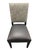 Quick Hits: - Arhaus Torino Lucia Leather & Fabric Side Chair - Showroom sample in excellent condition with original tag -...