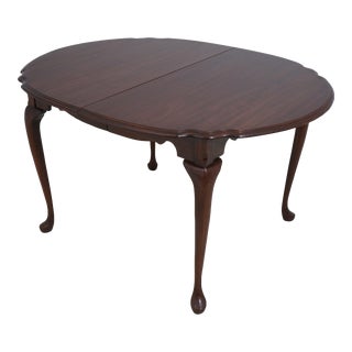 Harden Cherry Queen Anne Dining Room Table For Sale