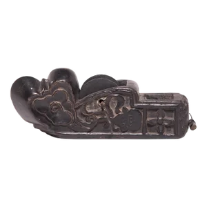 Mid 19th Century Auspicious Gourd Carpenter Line