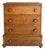Pending Sale — No Buy / Antique 19th C. Tiger Maple Chest | Hand-Cut Dovetails For Sale