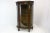 Early 20th Century Antique French Style Corio Cabinet With Curved Glass For Sale - Image 10 of 13