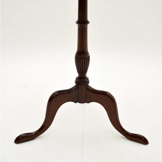 1910s Antique Georgian Style Wine Table, 1910s For Sale - Image 5 of 6