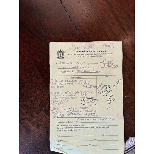 Antique French Rococo Birdcage on Carved Stand — 67” Tall For Sale - Image 11 of 11