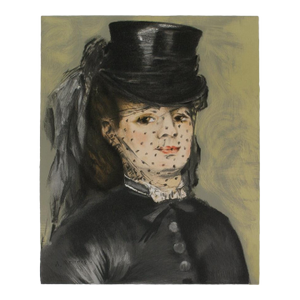 Pierre-auguste Renoir Portrait of a Woman With Black Veil, 1982