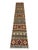 Inspired by traditional khorjin saddlebag patterns, this natural-dyed wool runner combines bold geometric diamond panels...