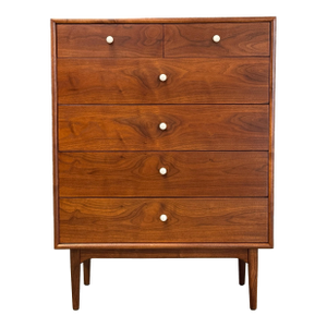 1960s Refinished Kipp Stewart Declaration Tall Dresser for Drexel