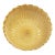 Italian Amber “Graniglia Budino” Murano Glass Flush Mount in Traditional 70s Style For Sale