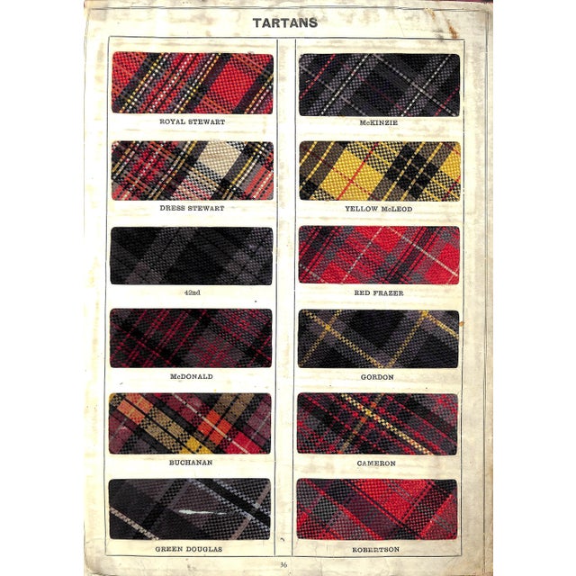 Regimental, Old Boys, School & Club Colours. 1937 Book of Swatches For Sale - Image 16 of 18