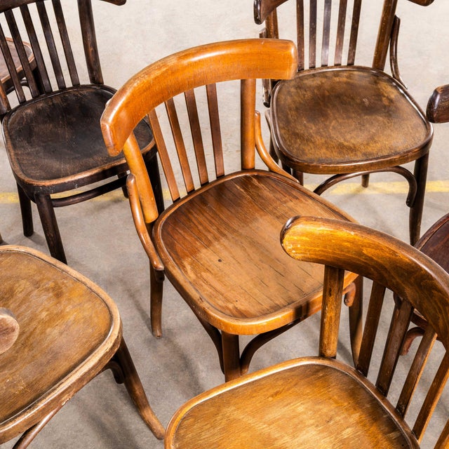 Gold Vintage Dining Chairs, 1950s, Set of 4 For Sale - Image 8 of 14