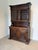Wood Antique Carved Oak Display Cabinet with Barley Twist Columns For Sale - Image 7 of 7