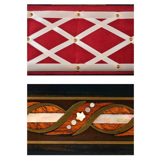 Wood 19th Century Glove Box For Sale - Image 7 of 8