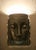 1970s 1970s Art Deco Sculptural Female Face Wall Sconce For Sale - Image 5 of 5