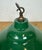 Industrial British Green Enamel Factory Pendant Lamp, 1960s For Sale - Image 10 of 16
