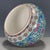 Chinese Turquoise Ground Famille Rose Porcelain Covered Jar For Sale In Los Angeles - Image 6 of 9