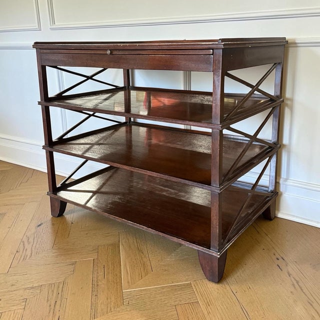 Rose Tarlow Rose Tarlow Pemberley Bookstand Side Table- A Pair For Sale - Image 4 of 6