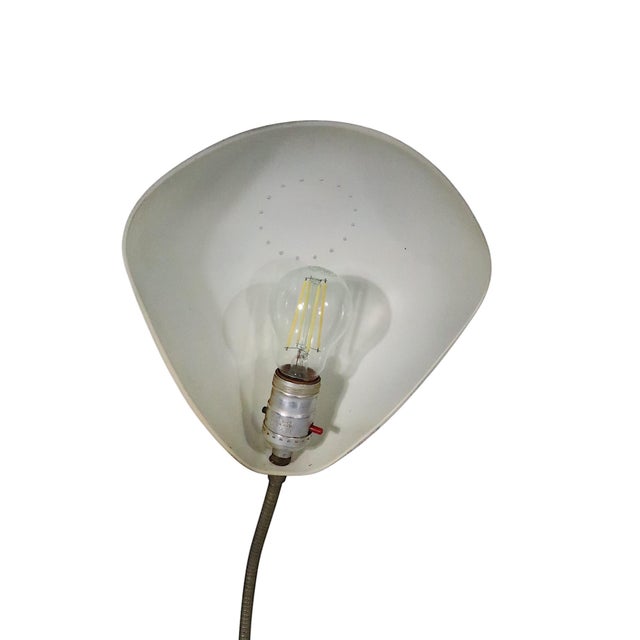 Mid Century Gooseneck Desk Lamp by Eagle For Sale - Image 9 of 10