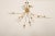 Mid-Century Brass Opaline Glass Chandelier by Rupert Nikoll, 1955 For Sale - Image 14 of 14