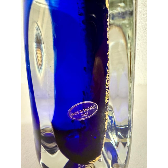 Giancarlo Signoretto, Large Rare Signoretto Murano Glass Aventurine Menorah Italian Sculpture Judaica For Sale - Image 14 of 15