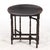 English 1940s William & Mary Style Turned Walnut Gate-Leg Drop-Leaf Accent Table For Sale - Image 3 of 11