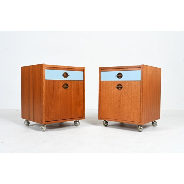 Mid-Century Modern 1970's Danish Modern Tables by Axelsens Mobelfabrik for W & B Mobler- A Pair, Attributed For Sale - Image 3 of 15