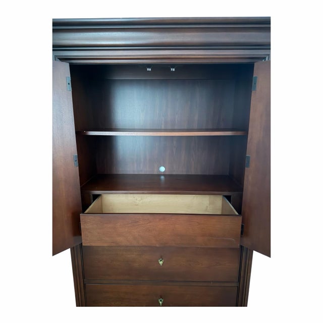 Thomasville Late 20th Century Thomasville Impressions Martinique Collection Armoire For Sale - Image 4 of 10
