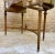 Metal French Walnut and Bronze Vanity with Candelabra Arms For Sale - Image 7 of 11