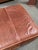 Rustic Leather Storage Ottoman, Cognac For Sale - Image 11 of 12