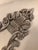 Metal Cast Iron Wall Sconce With 2 Arms For Sale - Image 7 of 8