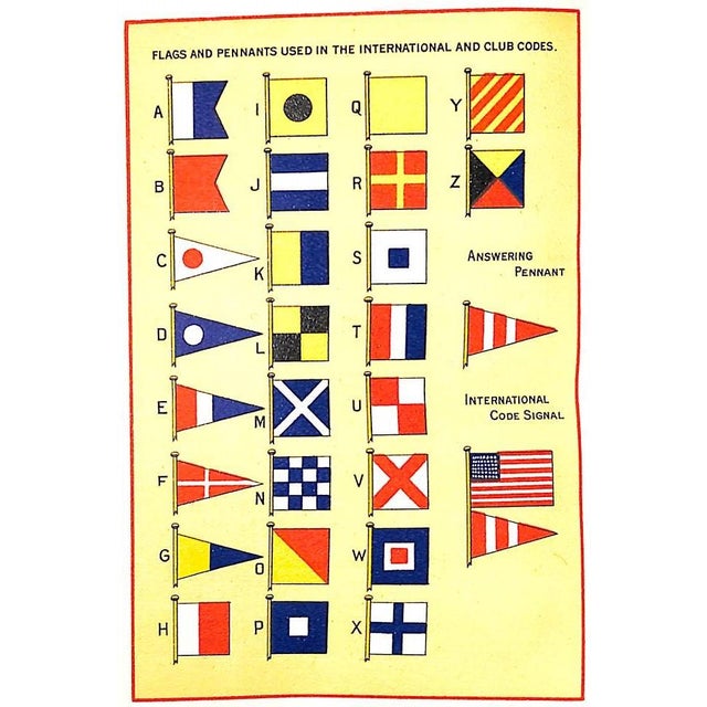 Navy Blue New York Yacht Club 1920 For Sale - Image 8 of 10