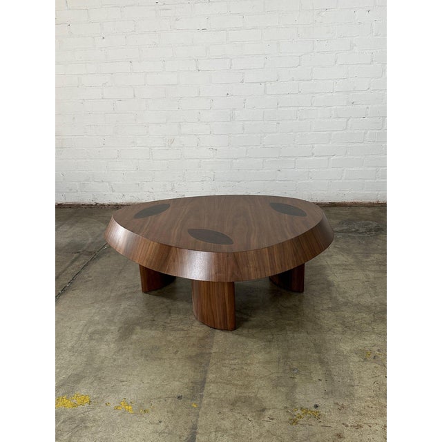Not Yet Made - Made To Order Custom Beveled Walnut Coffee Table For Sale - Image 5 of 10