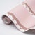 Schumacher SAMPLE - Schumacher Rousseau Stripe Wallpaper In Cocoa & Blush For Sale - Image 4 of 5
