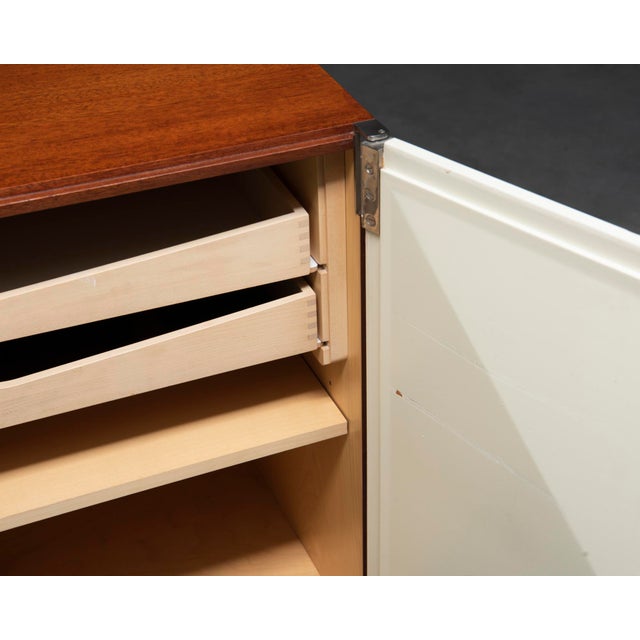 Brown Pointe de Diamant Sideboard by Antoine Philippon and Jacqueline Lecoq for Behr, 1960s For Sale - Image 8 of 18