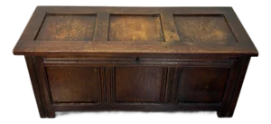 Antique 17th Century English Oak Coffer/Trunk