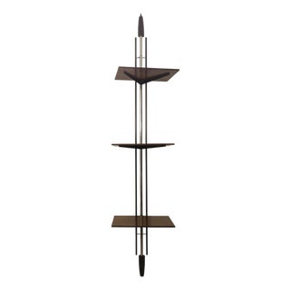 Floor to Ceiling Bookshelf by Carlo Hauner and Martin Eisler for Forma, Italy, 1960s For Sale