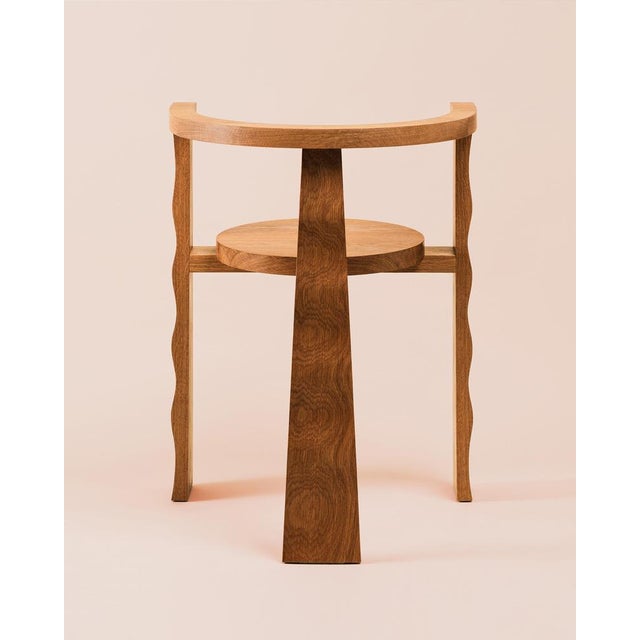 Puro Chair in Stained Oak by Elina Ulvio For Sale - Image 14 of 18