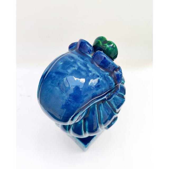 Ceramic Goddess Kwan Yin Sculpture in Ceramic by Aldo Londi for Bitossi, 1970s For Sale - Image 7 of 13