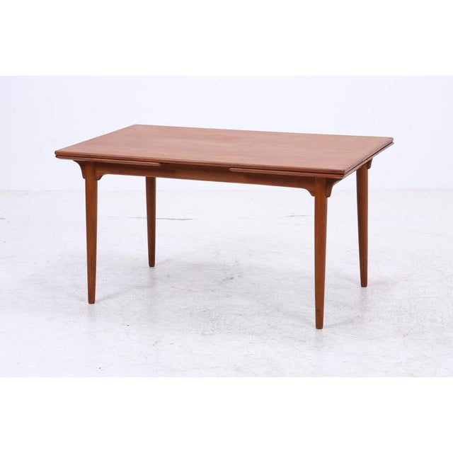 Model 54 Extendable Dining Table in Teak from Omann Jun For Sale - Image 4 of 16