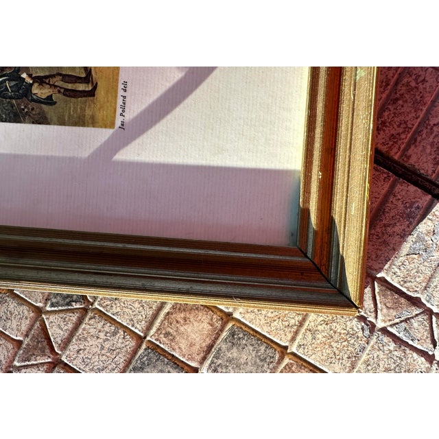 English Equestrian Racing Tray, Epsom: Preparing to Start, 17" × 13" For Sale In Miami - Image 6 of 10