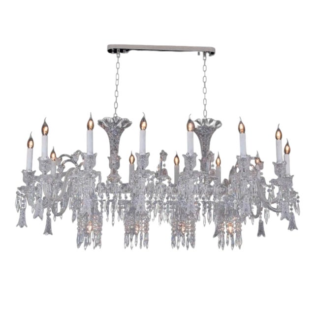 Collection Ballerina Chandelier in Metal and Crystal by Jago For Sale