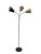 Metal 3-Arm Floor Lamp with Pierced Metal Matte Shades, 1960s For Sale - Image 7 of 12