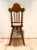 Late 19th Century Late 19th Century Black Forest Hand Carved North Wind Chair For Sale - Image 5 of 12