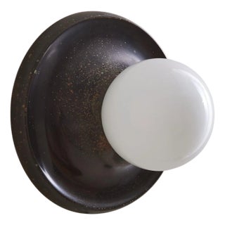 1960s Italian ‘Light Ball’ Sconce or Flush Mount in Bronze by Achille Castiglioni For Sale