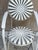 Metal French François Carré Sunburst Garden Rocker Chair For Sale - Image 7 of 12