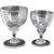 Two English Georgian Clear Glass Rummer Drinking Glasses For Sale In Denver - Image 6 of 6