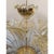Contemporary Opulent Gold and Clear Murano Glass Chandelier with Flowers and Leaves by Simoeng for Simoeng For Sale - Image 3 of 10